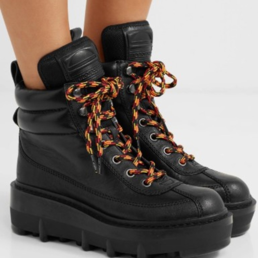 MARC JACOBS Women's Shay Leather Wedge Hiking Boot